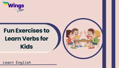 Fun Exercises to Learn Verbs for Kids