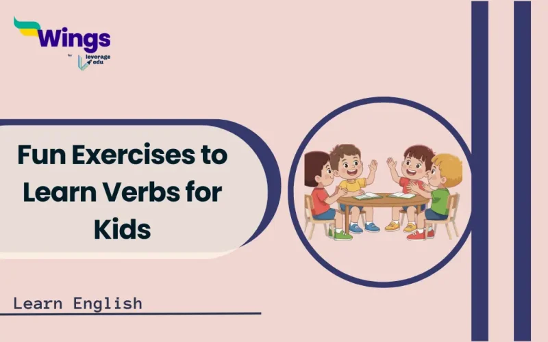 Fun Exercises to Learn Verbs for Kids