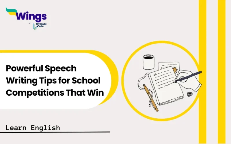 Speech Writing Tips for School Competitions