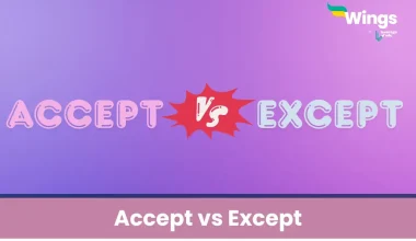 Accept vs Except