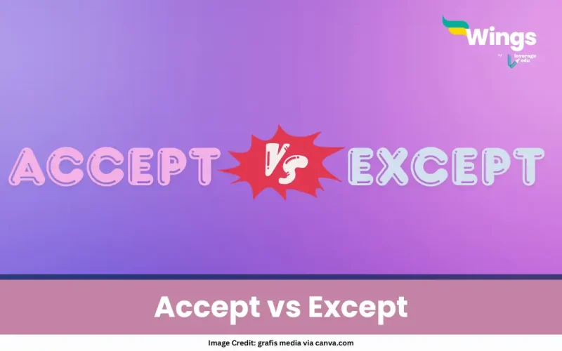 Accept vs Except