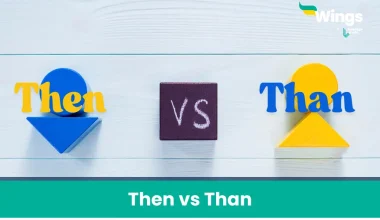 Then vs Than