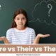 There vs Their vs They’re
