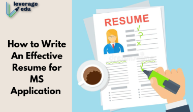 How to Write An Effective Resume for MS Application