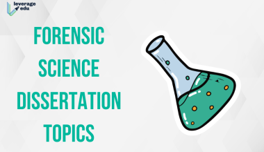 Forensic Science Dissertation Topics