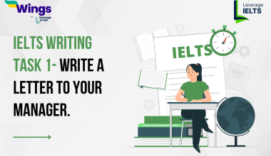 Write a letter to your manager.