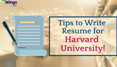 Tips to write Resume for Harvard University!