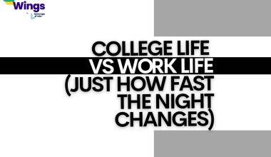 College Life vs Work Life (Just How Fast the Night Changes)