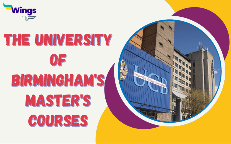 university of birmingham masters courses