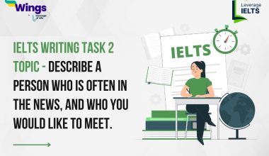 Describe a person who is often in the news, and who you would like to meet.