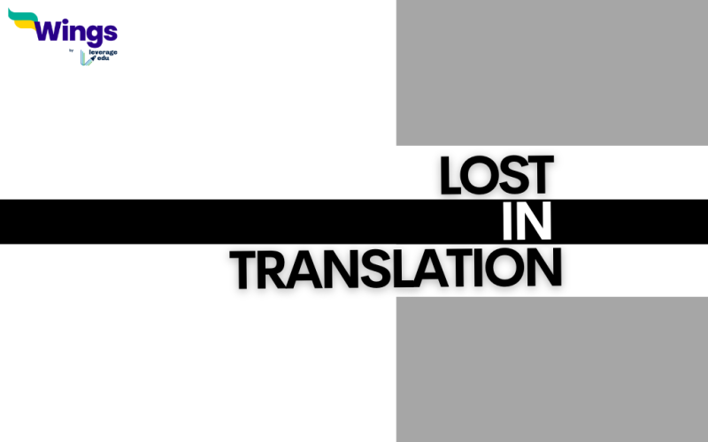 Lost in Translation