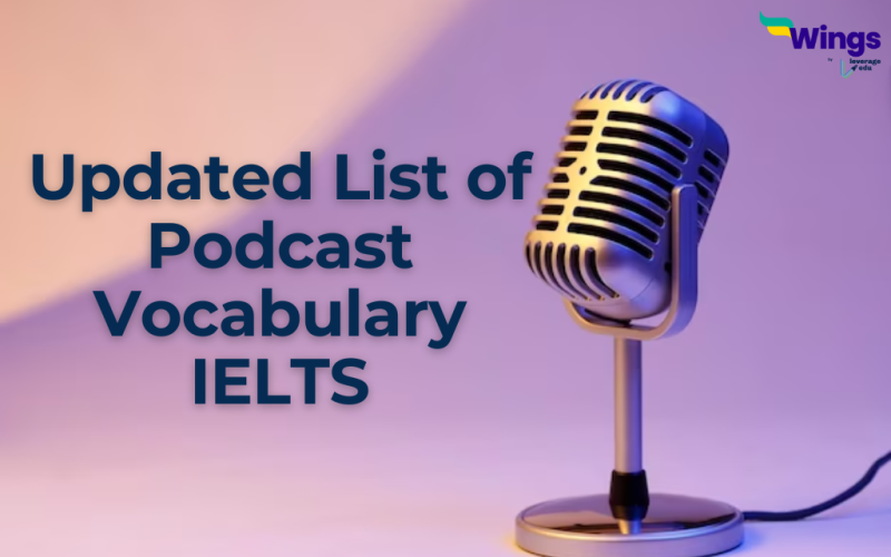 Updated List of Podcast Vocabulary IELTS