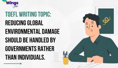 Reducing global environmental damage should be handled by governments rather than individuals.