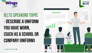 Describe a uniform you have worn, (such as a school or company uniform)
