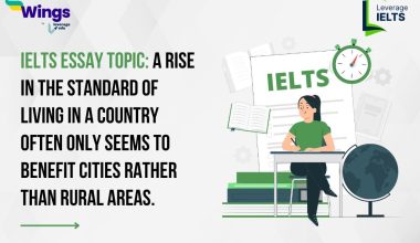 A rise in the standard of living in a country often only seems to benefit cities rather than rural areas.