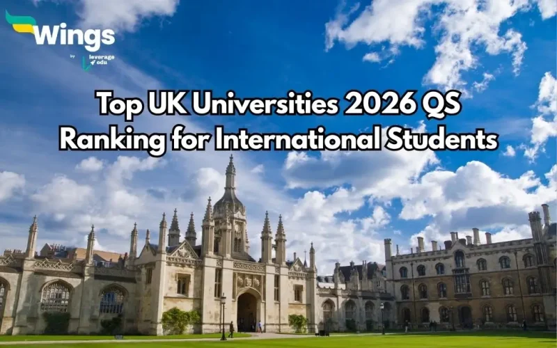 Top UK Universities 2026 QS Ranking for International Students