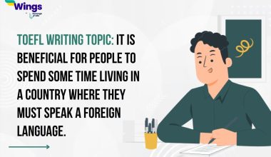 It is beneficial for people to spend some time living in a country where they must speak a foreign language.