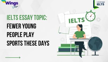 Fewer young people play sports these days.