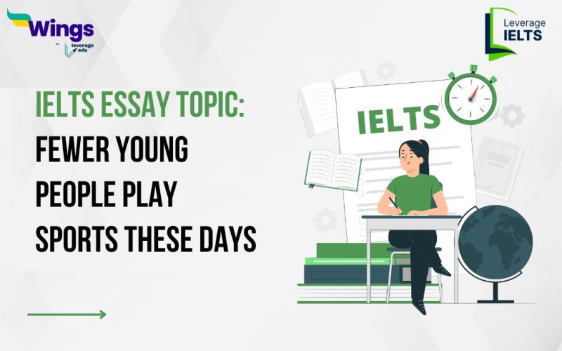 Fewer young people play sports these days.