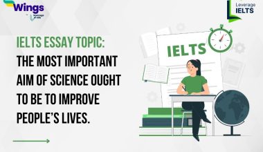 The most important aim of science ought to be to improve people’s lives.