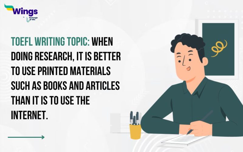 When doing research, it is better to use printed materials such as books and articles than it is to use the Internet.
