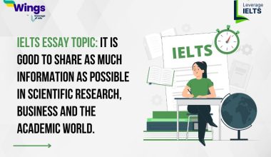 It is good to share as much information as possible in scientific research, business and the academic world.