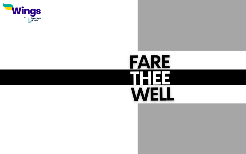 Fare Thee Well