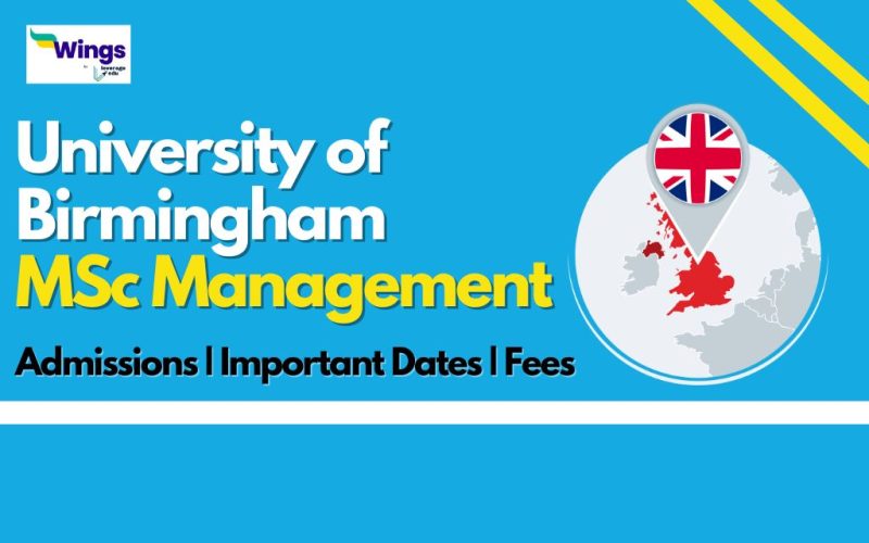 university of Birmingham msc Management