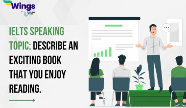 Describe an exciting book that you enjoy reading.