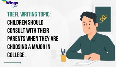 Children should consult with their parents when they are choosing a major in college.