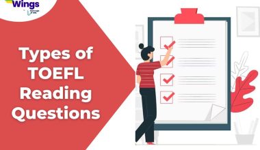 Types of TOEFL Reading Questions
