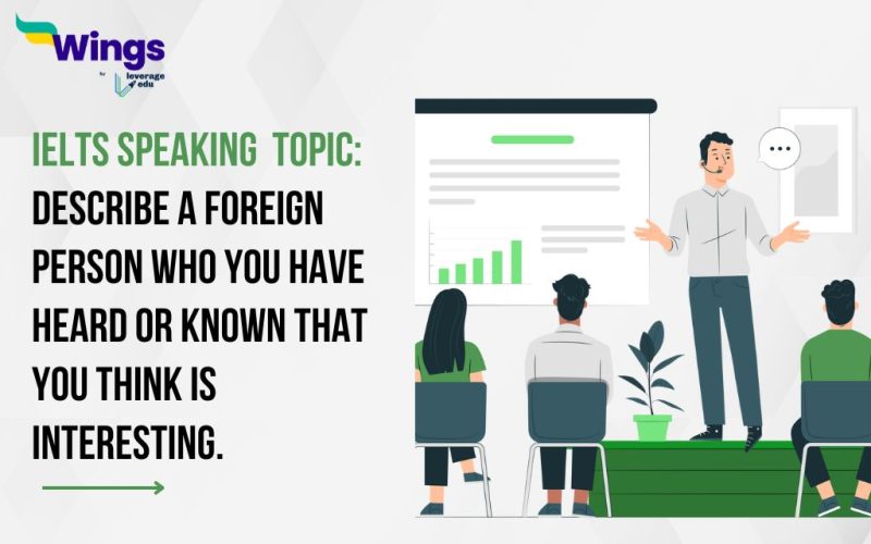 Describe a foreign person who you have heard or known that you think is interesting.