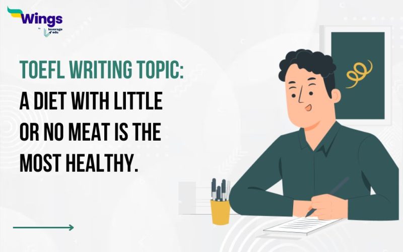 A diet with little or no meat is the most healthy.