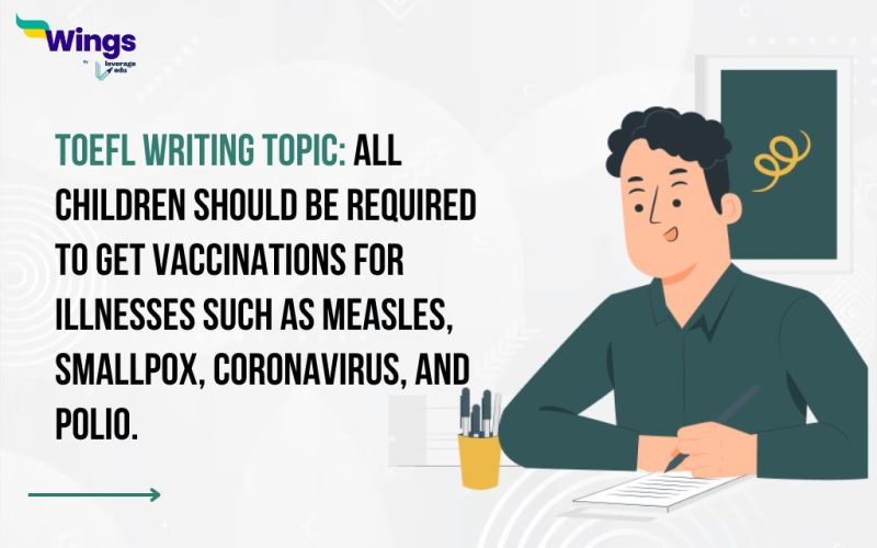 All children should be required to get vaccinations for illnesses such as measles, smallpox, coronavirus, and polio.