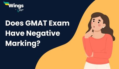 Does GMAT Exam Have Negative Marking?