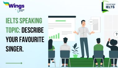 Describe your favourite singer.