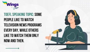 Some people like to watch television news programs every day, while others like to watch them only now and then.