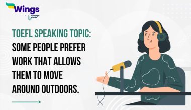 Some people prefer work that allows them to move around outdoors