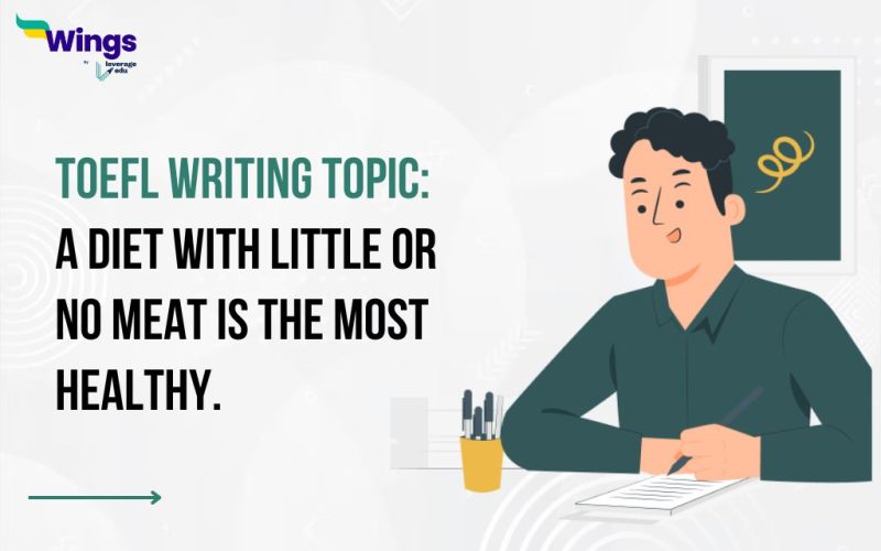 A diet with little or no meat is the most healthy.