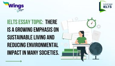 IELTS Essay Topic: There is a growing emphasis on sustainable living and reducing environmental impact in many societies.
