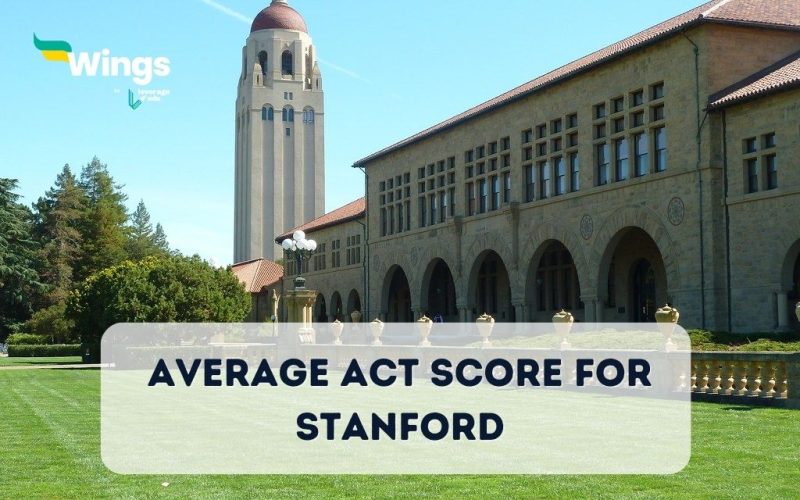 Average ACT score for Stanford