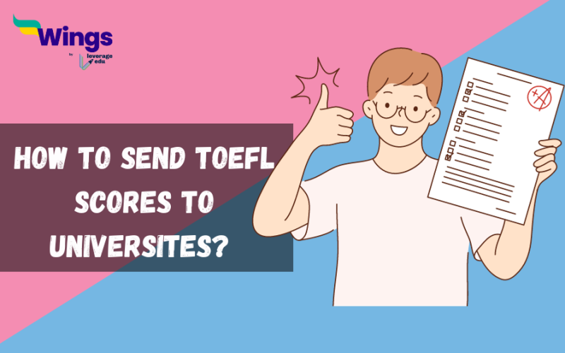 how to send toefl scores to universities