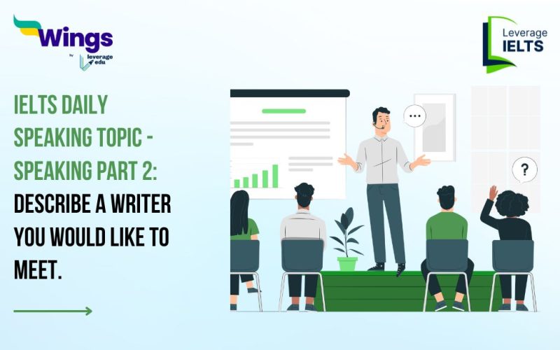 IELTS Daily Speaking Topic: Describe a writer you would like to meet.