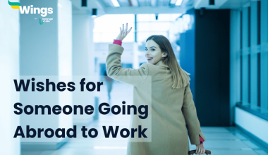 wishes for someone going abroad to work