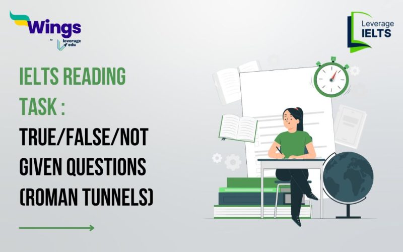 IELTS Daily Reading Task - TRUE/FALSE/NOT GIVEN QUESTIONS (Roman Tunnels)