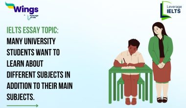 IELTS Daily Essay Topic: Many university students want to learn about different subjects in addition to their main subjects.