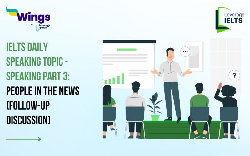 IELTS Daily Speaking Topic - Speaking Part 3: People in the News (Follow-up Discussion)