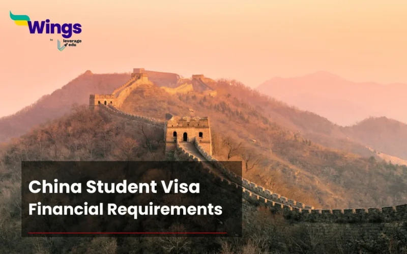 China Student Visa Financial Requirements