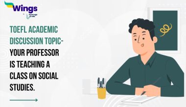 TOEFL Daily Academic Discussion Topic- Your professor is teaching a class on social studies.