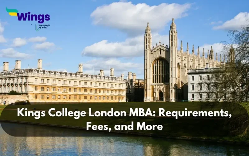 kings college london mba